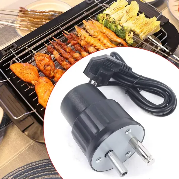 220V Moteur De Grill Grill Électrique Barbecue Grill à Gaz Brochette De Grill Barbecue De Jardin Cochon De Lait