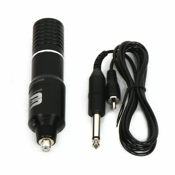 Stylo de tatouage noir tatouage rotatif machine 12000 tr/min tatouage stylo pour tatouage