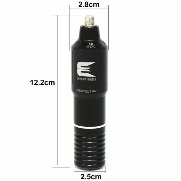 Stylo de tatouage noir tatouage rotatif machine 12000 tr/min tatouage stylo pour tatouage