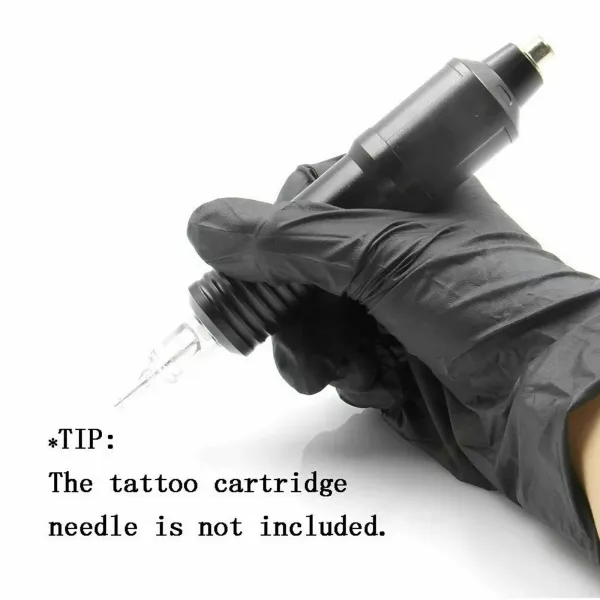Stylo de tatouage noir tatouage rotatif machine 12000 tr/min tatouage stylo pour tatouage