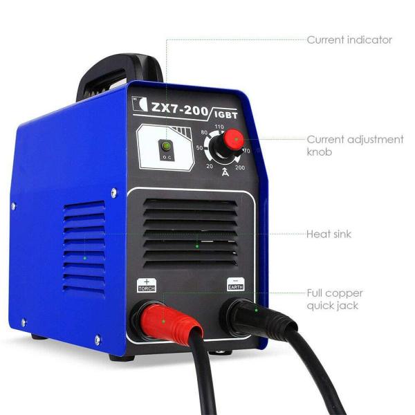 Mini poste à souder Yunrux - Avec casque de soudage IGBT - Électrodes professionnelles - 120 A - Accessoire 50/60 Hz Mini poste à souder Yunrux - Avec casque de soudage IGBT - Électrodes professionnelles - 120 A - Accessoire 50/60 Hz
