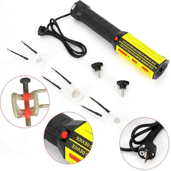 Appareil de Chauffage Magnétique 1000W Mini Kit de Chauffage de Boulon Électromagnétique Portable