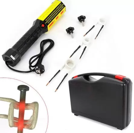Appareil de Chauffage à Induction Magnétique 1000W Mini Kit de Chauffage de Boulon à Induction Électromagnétique Portable
