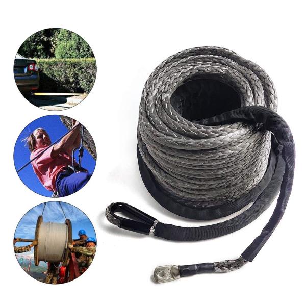 10MMx30M 23809 LBS Câble de treuil Corde en plastique Corde de treuil Corde forestière Fenêtre de corde SUV ATV UTV 10MMx30M 23809 LBS Câble de treuil Corde en plastique Corde de treuil Corde forestière Fenêtre de corde SUV ATV UTV
