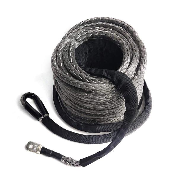 10MMx30M 23809 LBS Câble de treuil Corde en plastique Corde de treuil Corde forestière Fenêtre de corde SUV ATV UTV