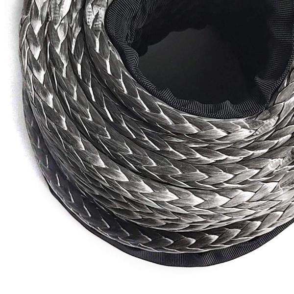 10MMx30M 23809 LBS Câble de treuil Corde en plastique Corde de treuil Corde forestière Fenêtre de corde SUV ATV UTV