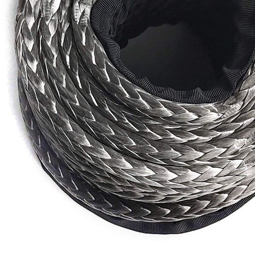 10MMx30M 23809 LBS Câble de treuil Corde en plastique Corde de treuil Corde forestière Fenêtre de corde SUV ATV UTV