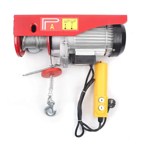 Treuil à Câble Électrique Treuil-Palan Électrique 1450 W Palan Électrique pour Maison Atelier Boutique de Garage.
