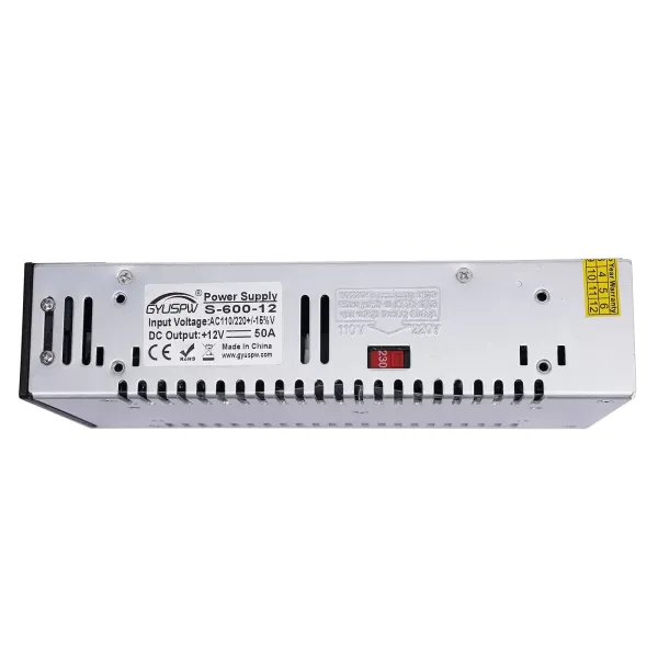 Transformateur AC 220 V vers DC 12 V 0-50 A - Kit convertisseur de puissance 600 W