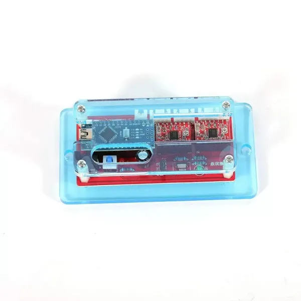Machine à graver 500 MW - Mini USB DIY - Graveur - Machine à graver avec lunettes de protection - 40 x 50 cm