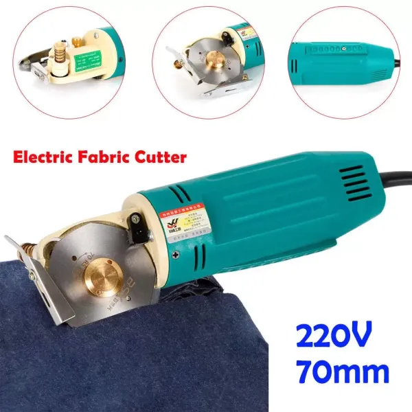 Mini coupe-tissu électrique rotatif - Portable - Pour vêtements, chaussures, chapeaux