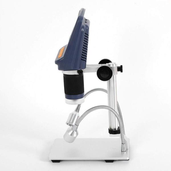 Microscope numérique LCD - AD106 HDMI - Microscope numérique avec 8 LED intégrées + 2 lumières LED - USB 300 X