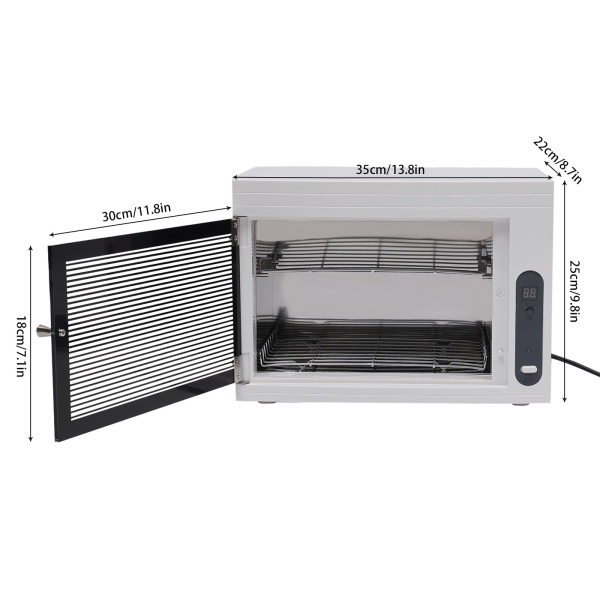 Stérilisateur UV - Trois modes de synchronisation - 360° UV et ozone - pour les stérilisateurs de salon.