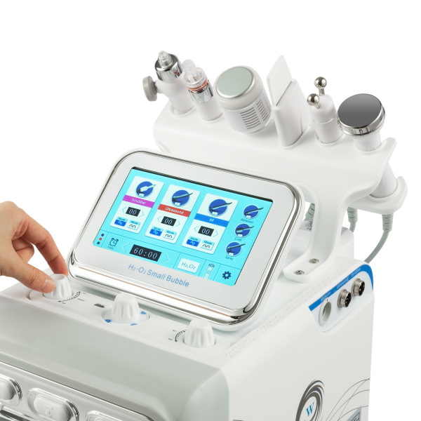 Appareil de nettoyage professionnel Hydro Dermabrasion Hydra Facial Appareil de nettoyage pour famille, beauté, salon