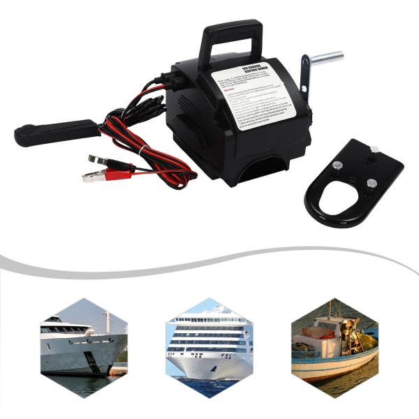 Treuil électrique - télécommande - 12 V - 2000 lbs Treuil Electrique Winch Pour Levage