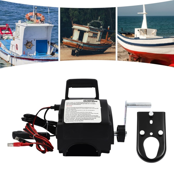 Treuil électrique - télécommande - 12 V - 2000 lbs Treuil Electrique Winch Pour Levage