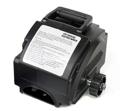 Elektrische lier - afstandsbediening - 12 V - 4990 kg Elektrische lier Lier voor hijsen