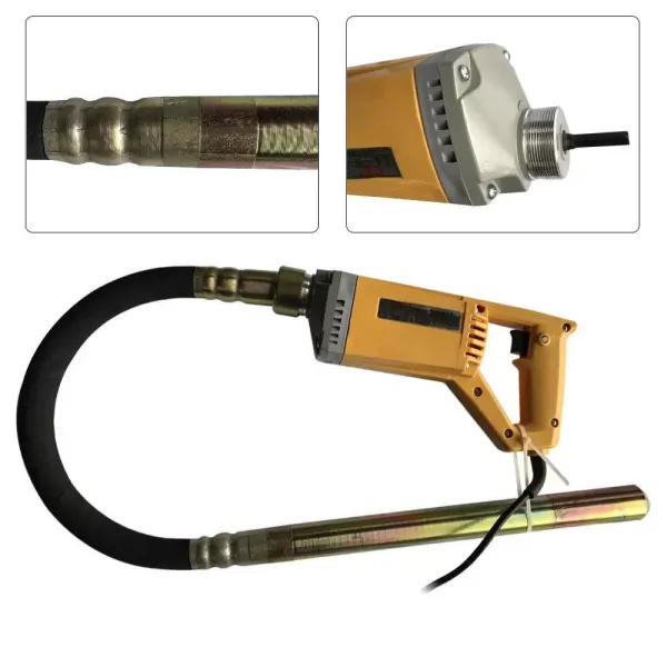 CNCEST-Vibromasseur électrique pour béton 850 W avec tuyau Ø 35 mm 1 m