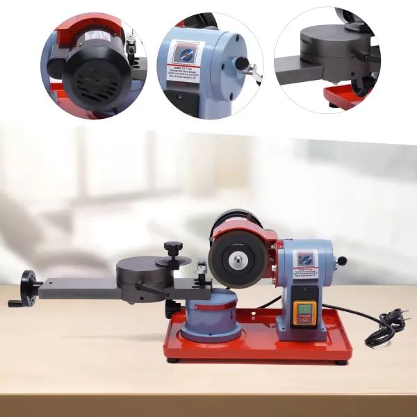 250 W - Aiguiseur de lame de scie circulaire - 2850PRM - Avec 5 centrages de scie 250 W - Aiguiseur de lame de scie circulaire - 2850PRM - Avec 5 centrages de scie