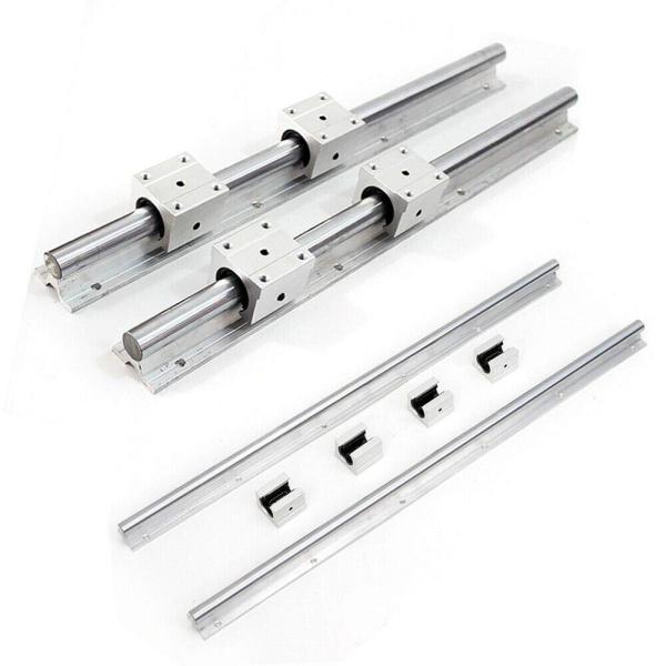 Guides linéaires, rail linéaire avec 4 blocs de roulement SBR20UU 1000 mm, 2 rails de guidage SBR20 pour tours.