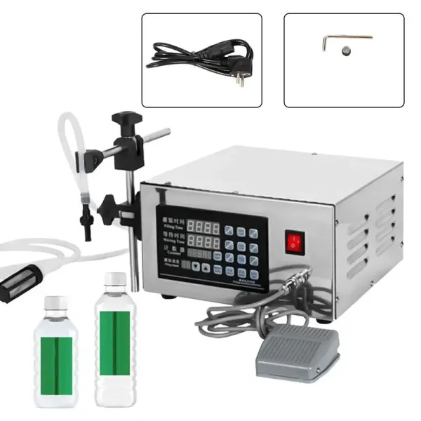 LT130 Machine de remplissage automatique avec commande numérique et liquide 220 V
