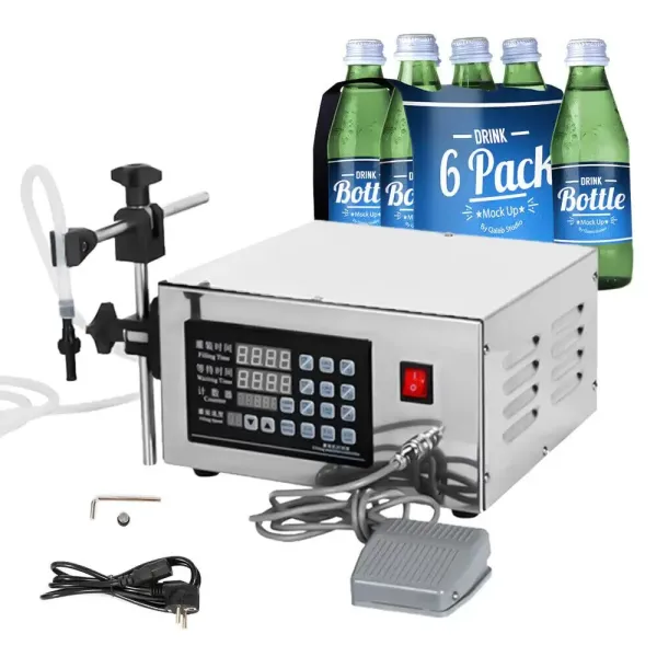 LT130 Machine de remplissage automatique avec commande numérique et liquide 220 V