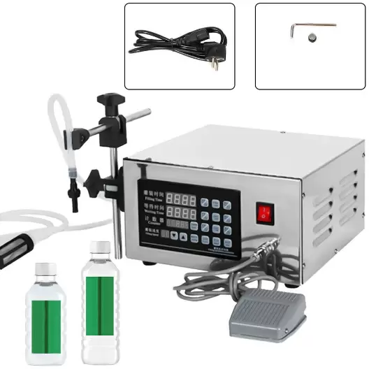 LT130 Machine de remplissage automatique avec commande numérique et liquide 220 V