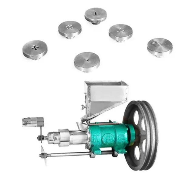 L'extrudeuse de nourriture gonflée par maïs électrique déplaçant la machine de souffle de nourriture avec 7 le moule 1400r / m