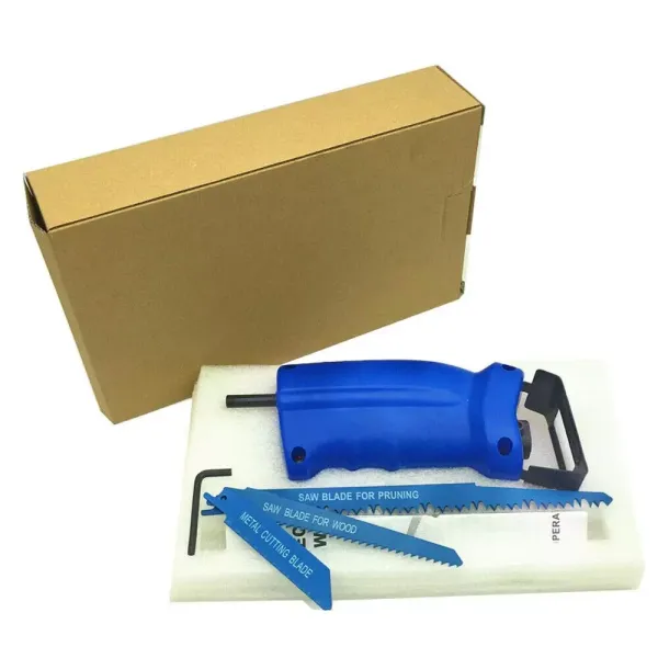 Saber Saw Tiger Saw Adaptateur pour perceuse Saber Saw Blades Wrench Wrench/Portable Adaptateur pour scie sabre portable