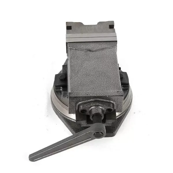 5 " Étau inclinable pour perceuse avec Base tournante (125mm Largeur de mâchoire, 95mm Ouverture de mâchoire, 0° - 90° inclinable, 360° tournant)