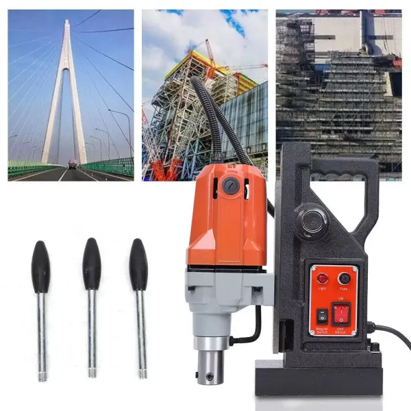 MD40 Perceuse magnétique 12-40 mm 1100 W 550 tr/min 12 000 N