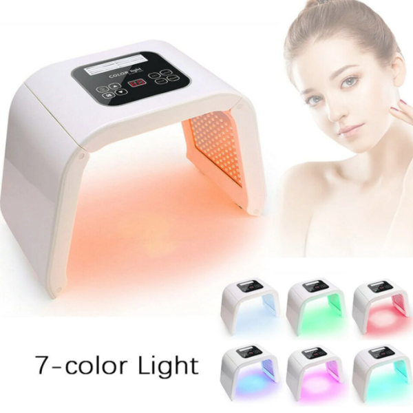7 Couleurs PDT LED,7 Couleurs Lumière Photodynamique Faciale instruments de beauté