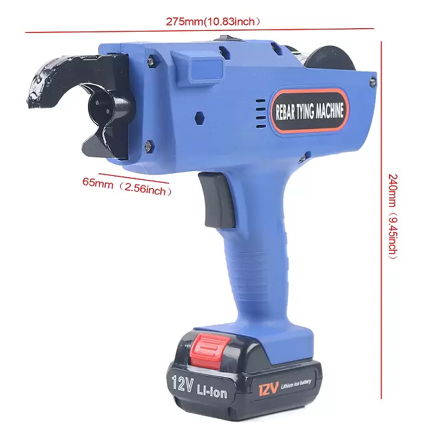 Elektrische bonding wapening, draagbare elektrische bonding tools, civiele bouwankermachine 8-34 mm (blauw)