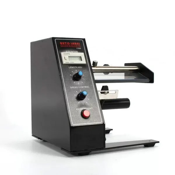 Distributeur automatique d'étiquettes à 6 chiffres LED pour voiture - Machine à découper automatique des autocollants - 1-8 m/min