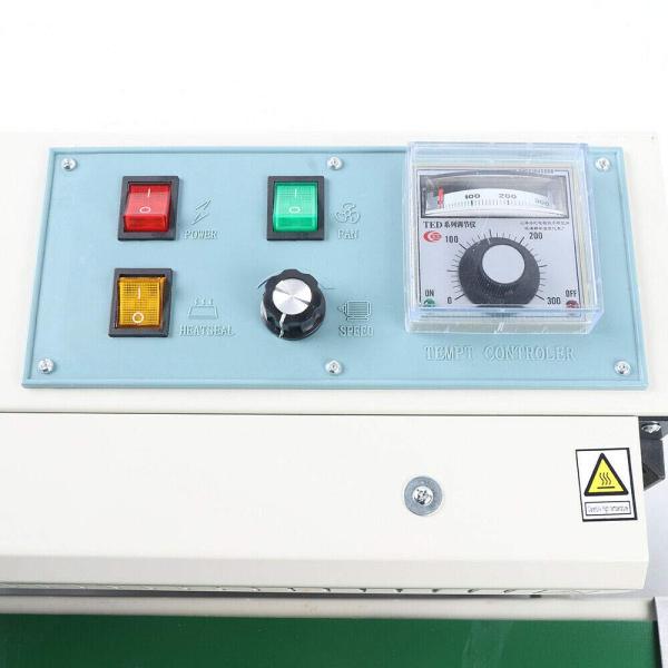Scelleuse automatique de bande continue, vitesse de scellage de 0 à 12 m/min, sachet continu FR-900