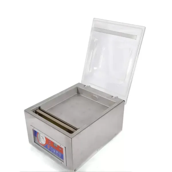 Machine à vide à cloche en acier inoxydable 2CFM - 120W Machine d'emballage sous vide Machine à vide à cloche en acier inoxydable 2CFM - 120W Machine d'emballage sous vide