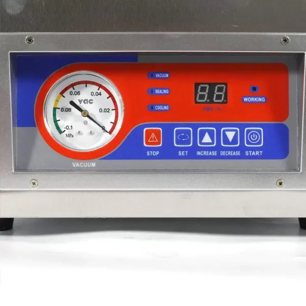 Machine à vide à cloche en acier inoxydable 2CFM - 120W Machine d'emballage sous vide