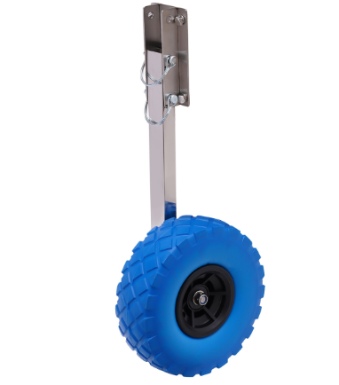 Roues de transport gonflables - Charge maximale : 160 kg.