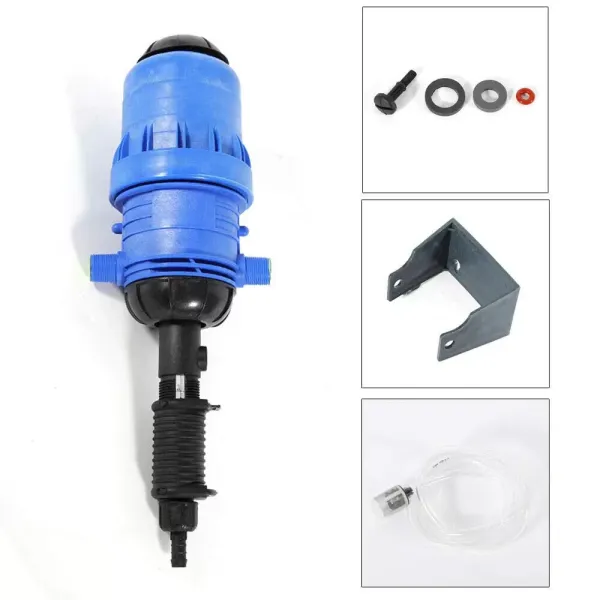 Distributeur d'Injecteur d'Engrais 0,4%-4% Pompe Doseuse à Eau pour Mélange d'Engrais Chimique, 20-2500 L/h Distributeur d'Injecteur d'Engrais 0,4%-4% Pompe Doseuse à Eau pour Mélange d'Engrais Chimique, 20-2500 L/h