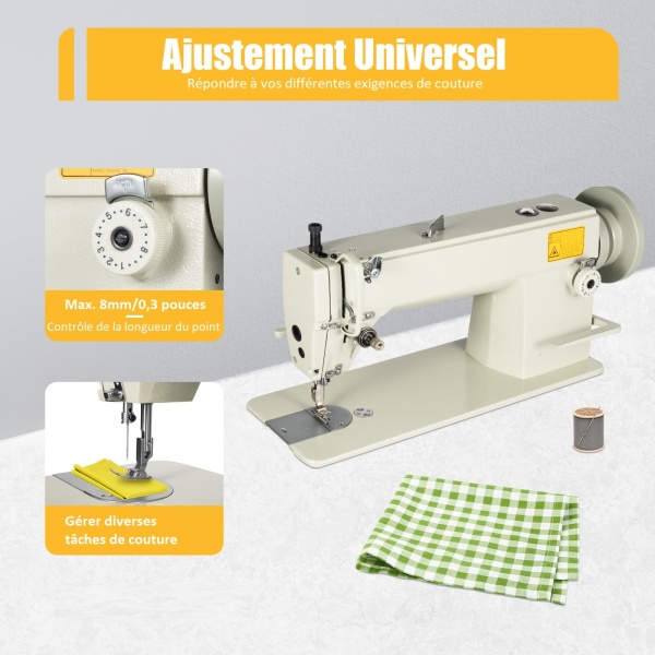 Machine à Coudre pour Débutants Portable Points utiles élastiques et décoratifs Multifonction Machine à Coudre pour Débutants Portable Points utiles élastiques et décoratifs Multifonction
