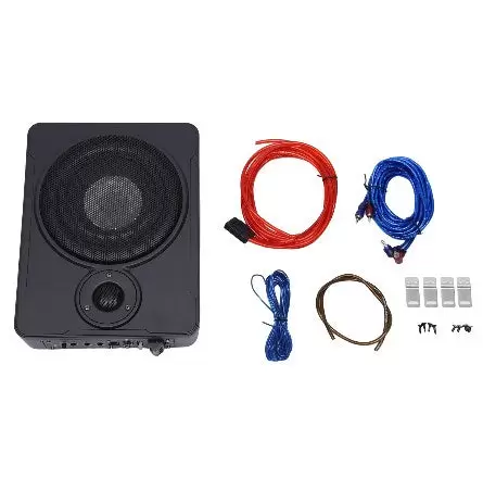 Actieve subwoofer, 68 mm/8 inch platte actieve subwoofer onder de stoel, actieve auto-subwoofer
