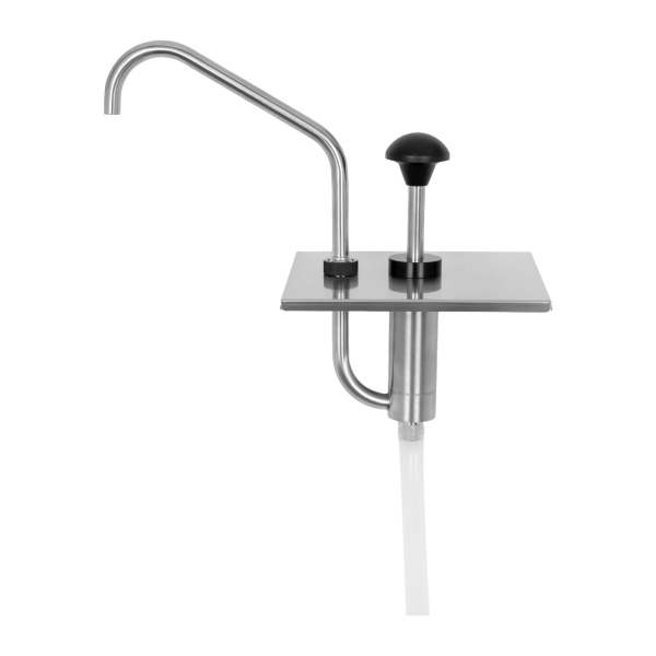 Distributeur de sauce 4 l en acier inoxydable - Pour restaurants et cuisines domestiques - 20 x 20 x 28 cm Distributeur de sauce 4 l en acier inoxydable - Pour restaurants et cuisines domestiques - 20 x 20 x 28 cm
