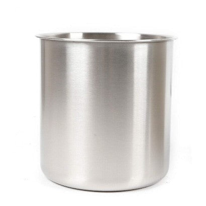 Distributeur de sauce 4 l en acier inoxydable - Pour restaurants et cuisines domestiques - 20 x 20 x 28 cm
