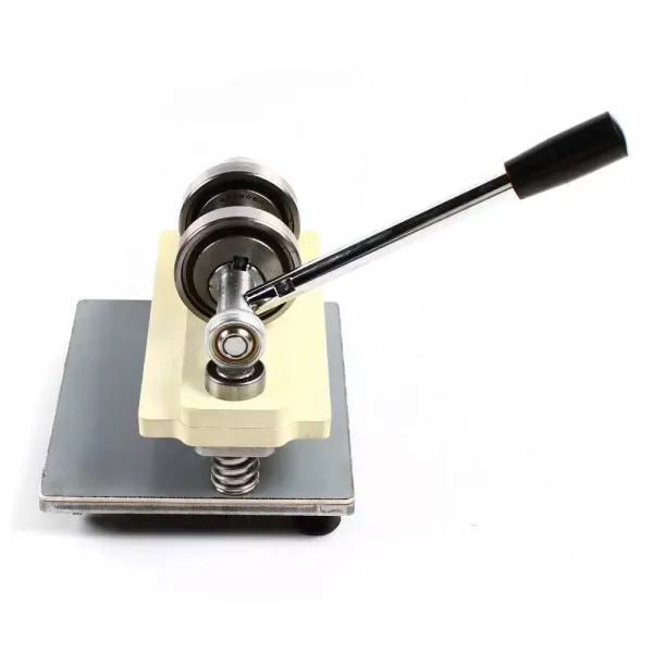 CNCEST-Machine à gaufrer manuelle en acier inoxydable - Pour cuir et PVC - 215 x 100 mm