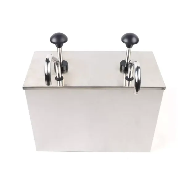 CNCEST Lot de 2 distributeurs de sauce en acier inoxydable CNCEST Lot de 2 distributeurs de sauce en acier inoxydable