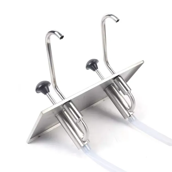 CNCEST Lot de 2 distributeurs de sauce en acier inoxydable