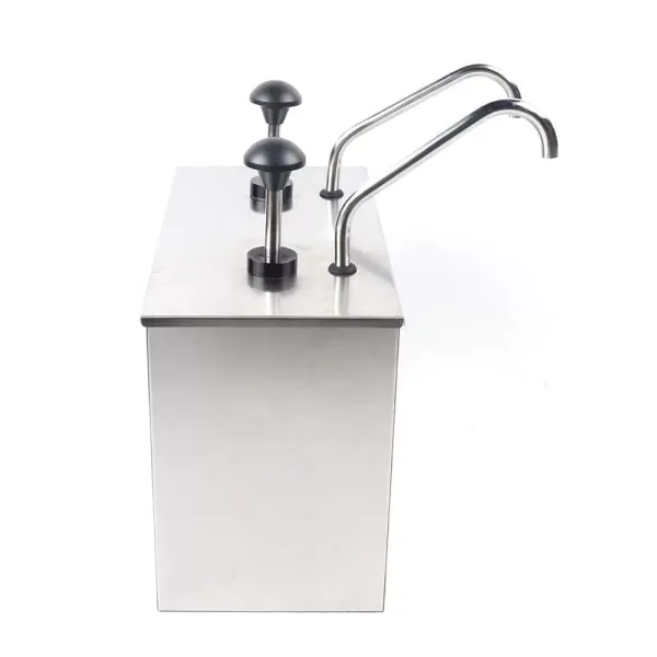 CNCEST Lot de 2 distributeurs de sauce en acier inoxydable