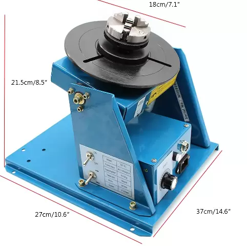 10 kg/5 kg Table de soudage 220 V avec interrupteur à pied 2-10 r/min