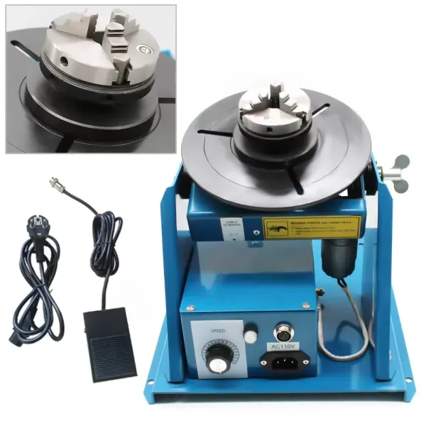 10 kg/5 kg Table de soudage 220 V avec interrupteur à pied 2-10 r/min