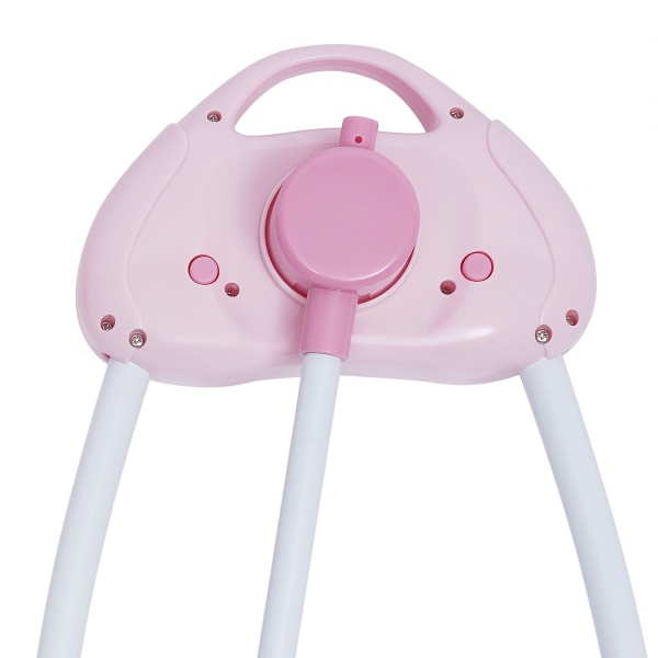 Balançoire bébé électrique 3 couleurs Transat automatique Lit bébé Berceau avec musique et moustiquaires